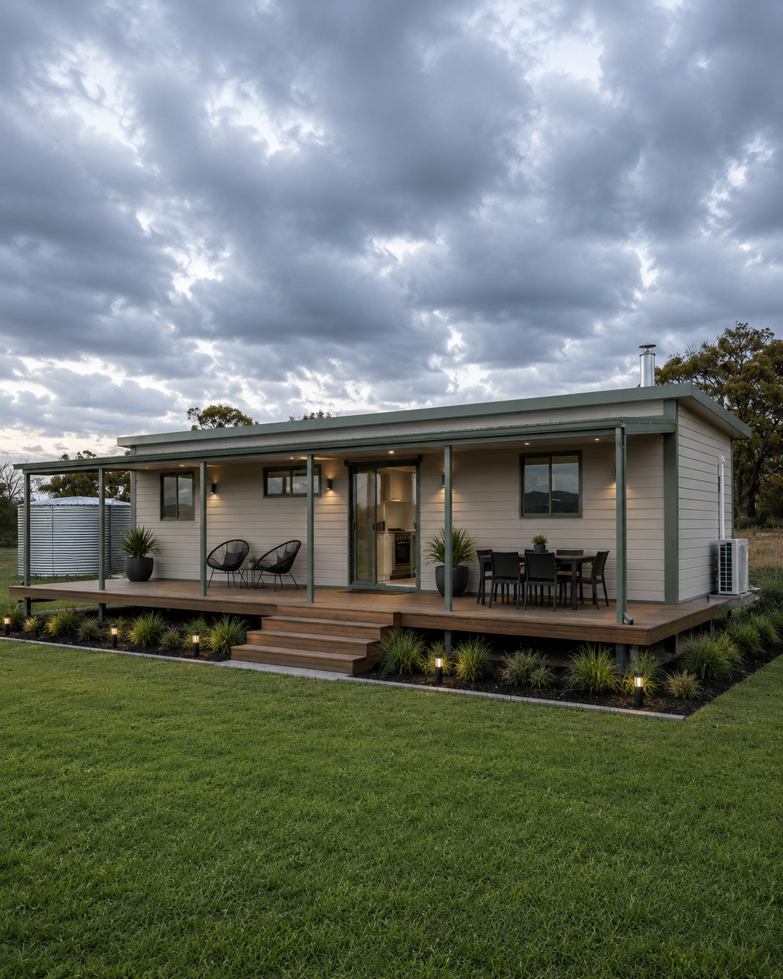 2 Bedroom Modular Home Exterior Photo - Design by AusWest Modular Homes