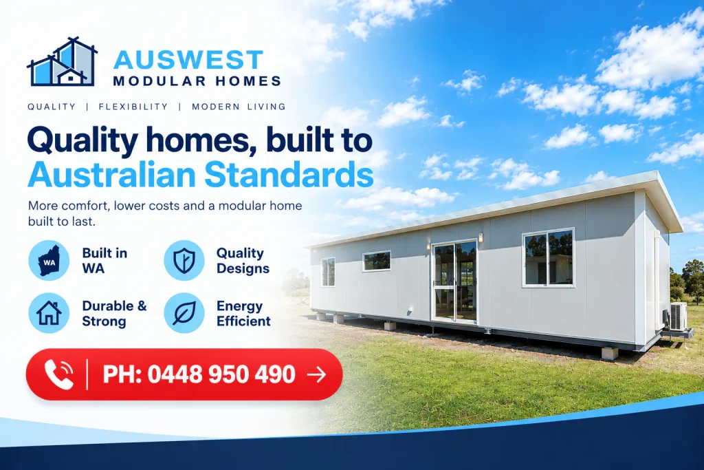 Auswest Modular Homes for Perth and Western Australia