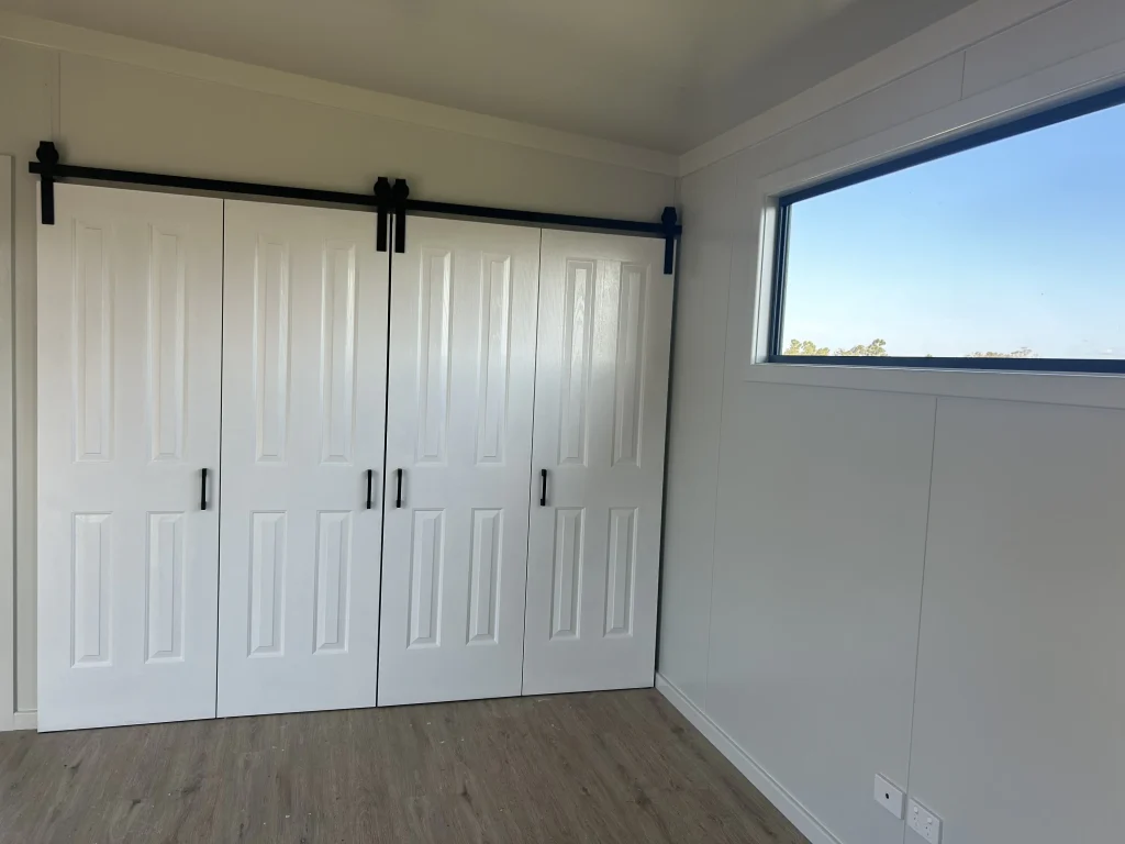 Auswest Modular Homes for Perth 2 bedroom and 2 bathroom modular home bedroom sliding robes
